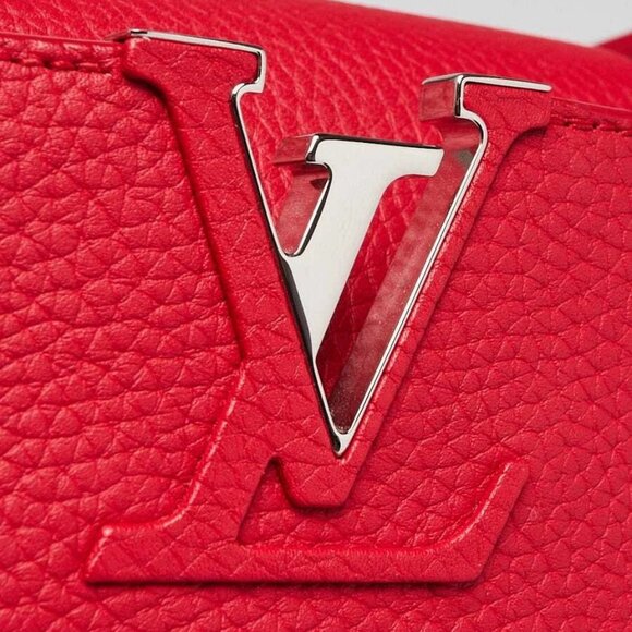 Louis Vuitton Rubis Taurillon Leather Capucines PM Bag - Picture 7 of 11